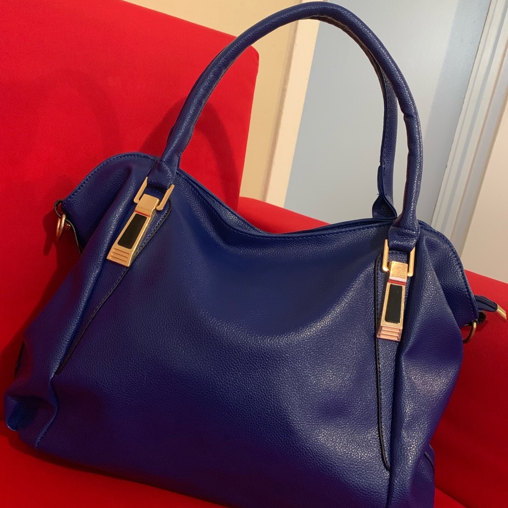 Blue Handbag